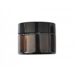 Creme potjes 50ml - bruin glas - 42 stuks